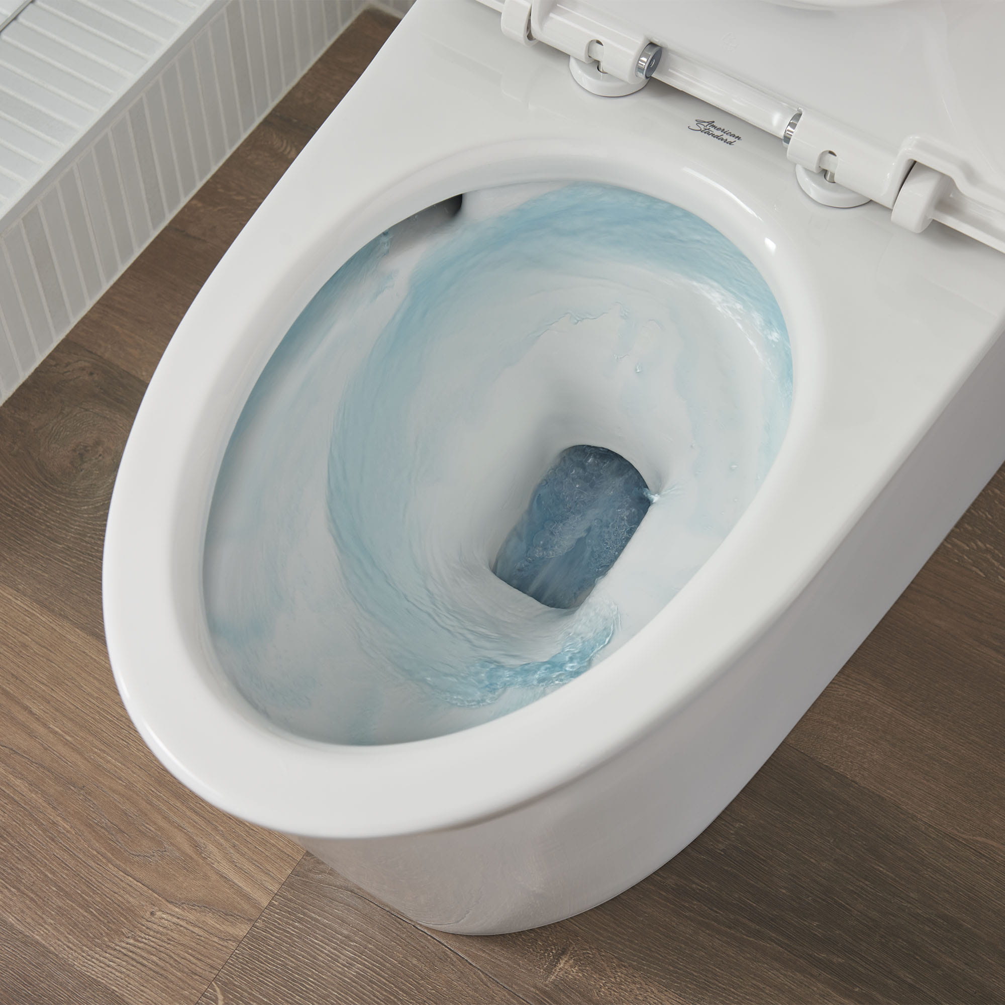 Studio S One Piece 10 gpf 38 Lpf Chair Height Elongated Toilet With Seat WHITE